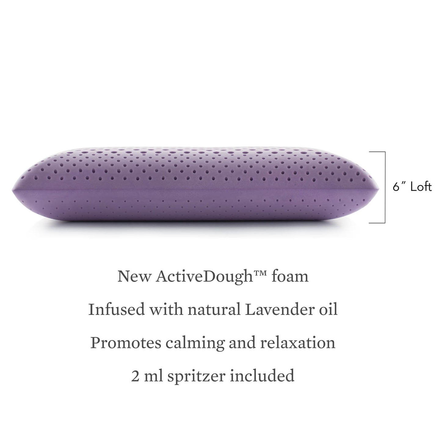ZONED ACTIVEDOUGH® PILLOW + LAVENDER