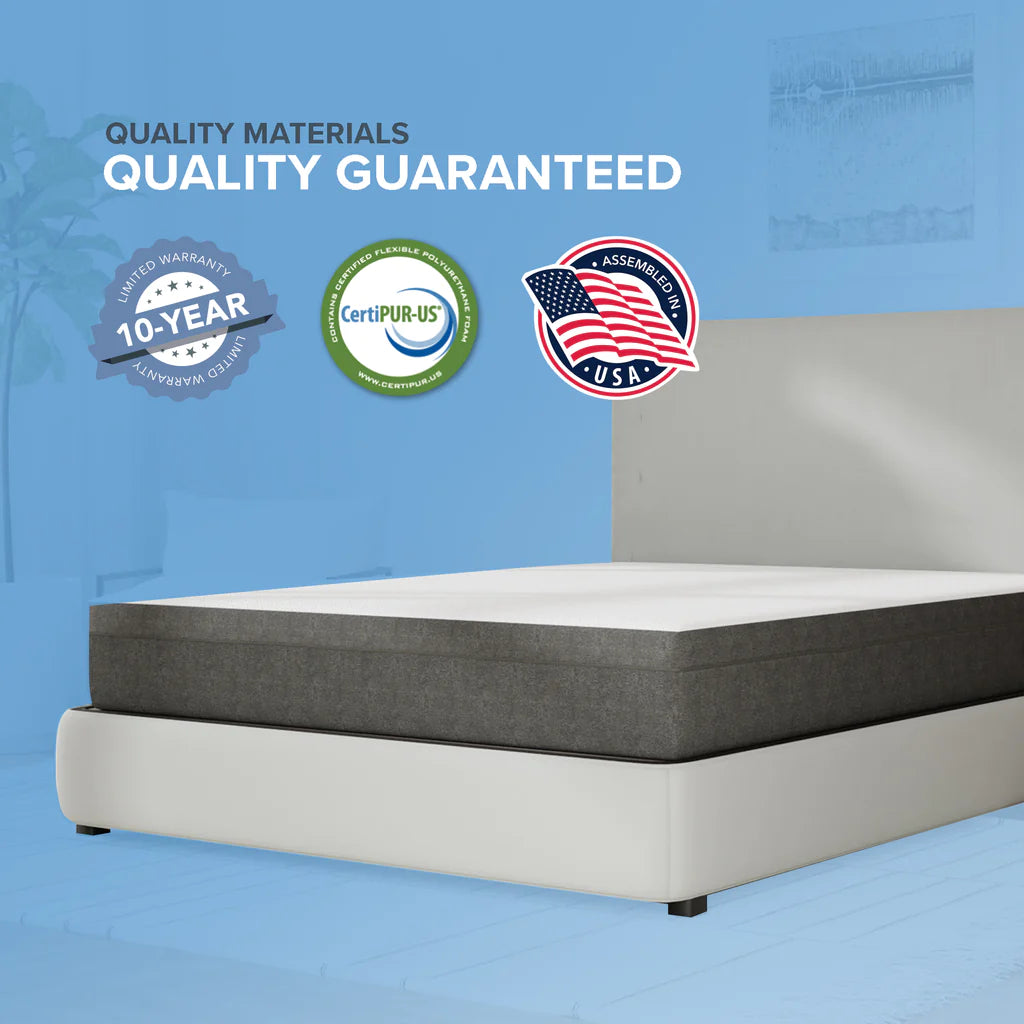 10" MIAH PRESSURE FREE MATTRESS